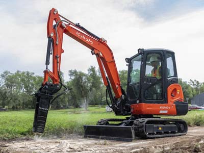 Kubota excavator attachments