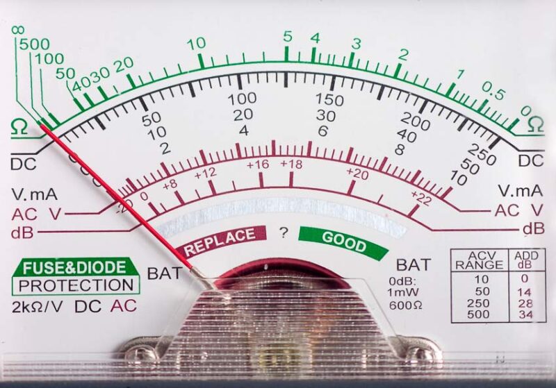 analog multimeter