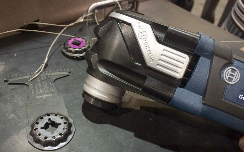 Bosch Starlock oscillating multi-tool system