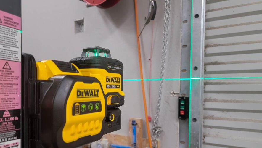 DeWalt 20V XR 3x360 Line Laser Level