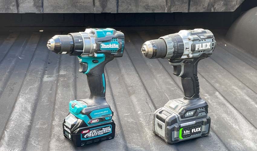 Flex Vs Makita Hammer Drill Head-to-Head Review