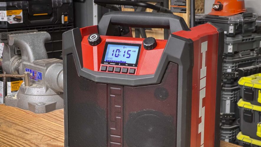 Hilti R 6-22 jobsite radio 02