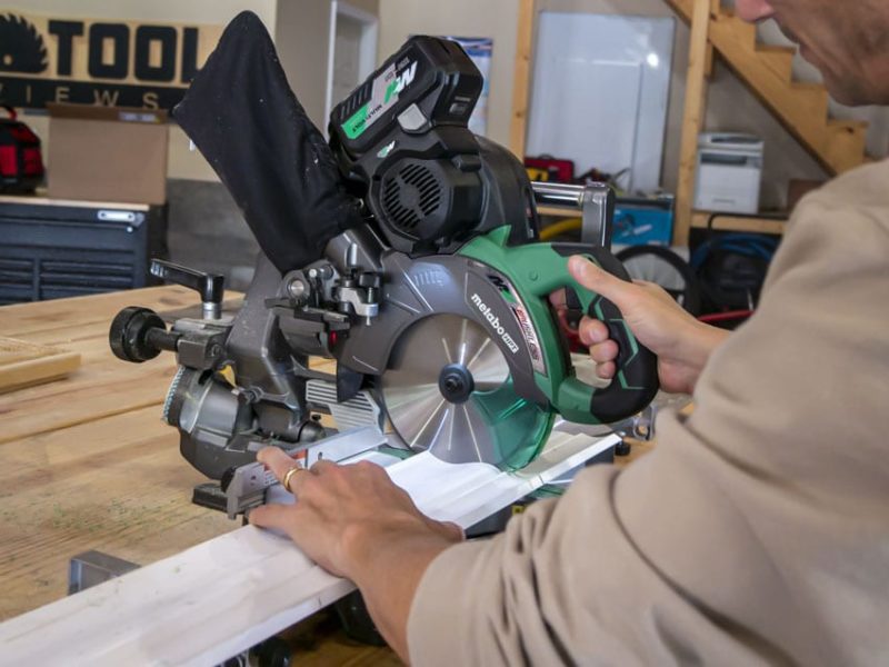 Metabo HPT C3607DRAQ4 miter saw