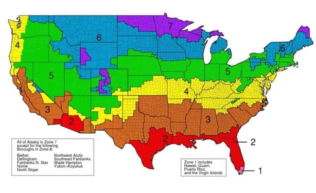 R value zones USA