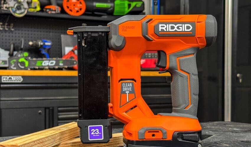 Ridgid Cordless Pin Nailer