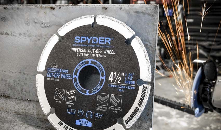 Spyder Diamond Edge Universal Cut-Off Wheel