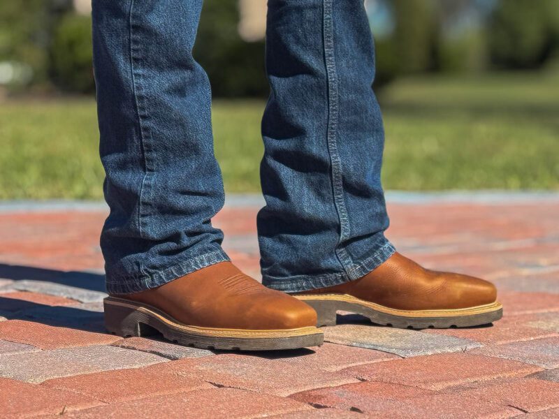 Tecovas LongHaul Square Toe Work Boot